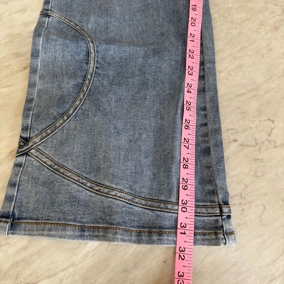 DG2 by Diane Gilman Classic Stretch Denim Swirl Bootcut Jean Chambray Sz 22W NWT - Picture 7 of 7